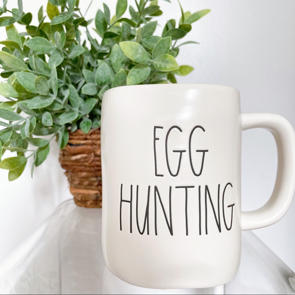 Rae Dunn Egg Hunting Mug